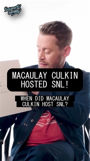 Basement Society on Instagram: "WAIT… Macaulay Culkin hosted SNL for the first time as a KID?! 😳🎤 He explains what it was really like 👇 🎥 Source: WIRED 🔗 Full interview: https://youtu.be/QuDx7U1pJuE #MacaulayCulkin #SNL #SaturdayNightLive #WIREDInterview #DidYouKnow #90sCulture #ViralReels"