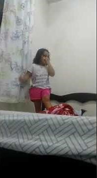 Dançarina de funk mirim