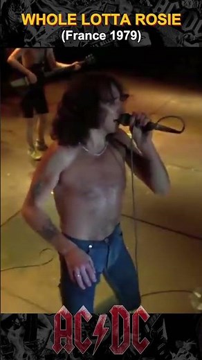 AC/DC - Whole Lotta Rosie (France, 1979) #acdc #rocknroll #rock #heavymetal