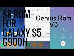 [ How to ]Samsung Galaxy S5 G900H S8 rom - Genius Rom v3.2 final | NOTE 8 Features premium