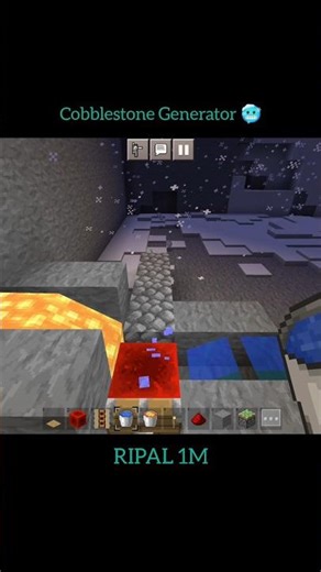 Infinity Cobblestone Generator - How to Make Infinite Stone!