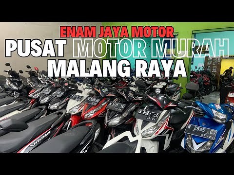 BUY AND SELL QUALITY USED MOTORCYCLES IN MALANG CITY ❗️ ENAM JAYA MOTOR ❗️