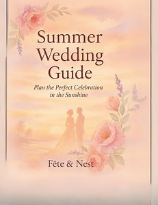 Printable E-book ·summer Wedding Guide · Seasonal Planning Tips · Sunshine Celebration Ideas · PDF Digital Download - Etsy Canada