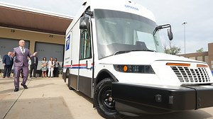 New U.S. Postal Service delivery vehicles feature larger cargo capacity, improved comfort