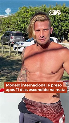 O modelo internacional Álvaro Jacomossi Júnior, de 45 anos, foi preso suspeito de fornecer drogas em festas de alto padrão em Florianópolis (SC). Segundo a polícia, no dia 10 de fevereiro, ao perceber a chegada dos agentes em uma pousada na Praia da Joaquina, ele teria pulado a janela e fugido para uma área de mata, onde permaneceu escondido por 11 dias. Agora, o modelo está preso e à disposição da Justiça. 👉 Veja essa e outras notícias do #CidadeAlerta em R7.com/cidadealerta