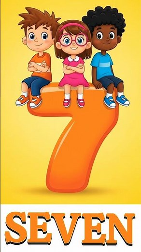 learn the spelling of 7 #spelling #staylittlechannel