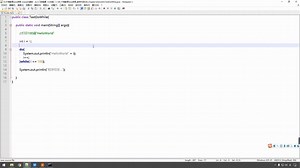 67：do while循环的应用场景及解决具体问题