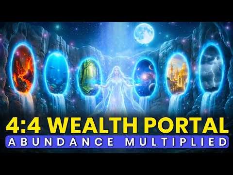 4:4 Portal of Wealth: Manifest Massive Wealth & Abundance Instantly