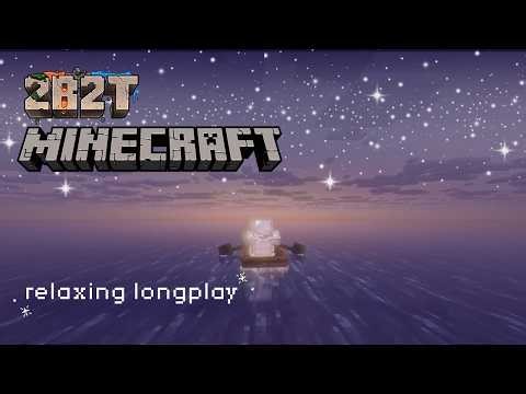 Relaxing Minecraft for Sleep | Escaping 2B2T Spawn (No Commentary)
