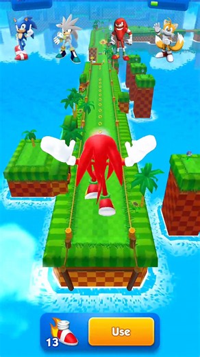 Sonic 🆚 Silver 🆚 Knuckles 🆚 Tails The Hedgehog Gameplay - Who Is Best?🤔#shorts