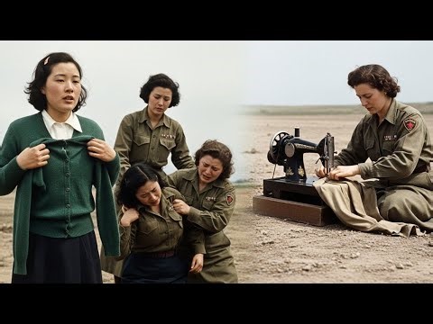 Female Japanese Officers Cried When American Women Gave Them New Clothes