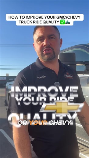 HOW TO IMPROVE YOUR GMC/CHEVY TRUCK RIDE QUALITY ✅🛻 #mechanic #dieselmechanic #dieseltruck #autorepair #gmctrucks