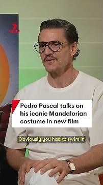 Pedro Pascal talks his iconic Mandalorian costume