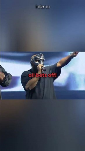 MF DOOM'S Legendary ALL CAPS 🔥 #rap #lyrics #mfdoomtypebeat #allcaps