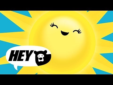 Hey Bear Sensory -Colourful Animation with Classical music - Relaxing and Calming video