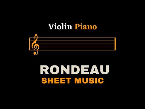 Purcell - Rondeau | Violin and Piano (Sheet Music/Full Score)