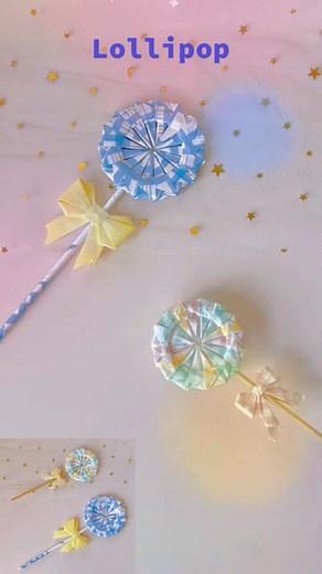 DIY Paper Lollipop Craft Tutorial