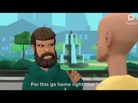 Caillou break Fred leg and gets grounded 2 proofs in description.