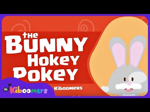 The Bunny Hokey Pokey - The Kiboomers Preschool Songs for Circle Time - Easter Song