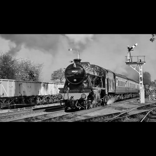 LMS Stanier Class 8F - No. 48624 - Great Central Railway #steam #train