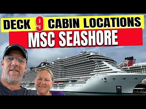 Discover the New MSC Seashore Cabin Deck 9 | Tall Man's Cruise Adventures