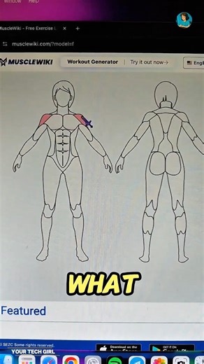 Fitness Exercise Finder Tool | Muscle Targeting Workouts #WorkoutGuide #FitnessTool #gym #workout