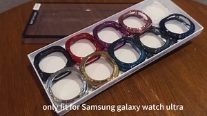 10x Case Compatible with Galaxy Watch Ultra 47mm (2025/2024) Case Soft TPU Cover Protective Bumper Shell for Galaxy Watch Ultra Accessories (10 Colors, Ultra-47mm)