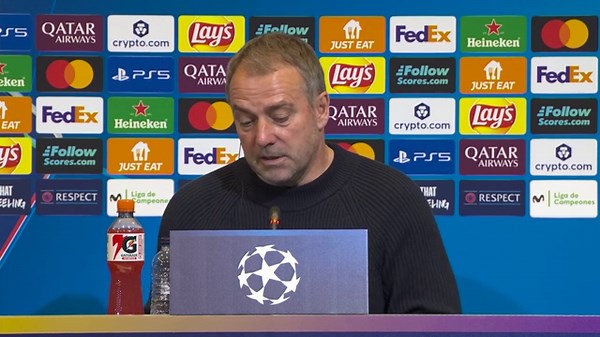 Hansi Flick backs Barcelona's complaint to UEFA over refereeing in Atlético defeat