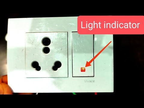 1 Socket 1 Switch Connection with Light Indicator #electric #wiring #electrical #extensionsocket