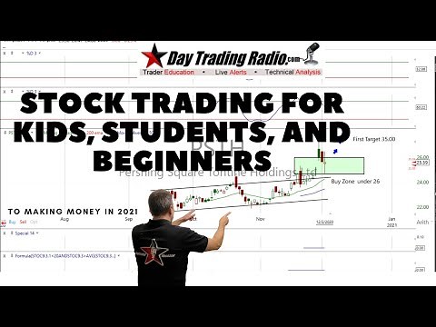 Stock Trading for Kids Students and Beginners