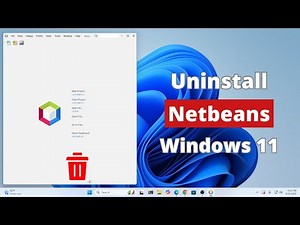 How to Uninstall Netbeans in Windows 11