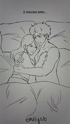 average cuddle session #shorts #art #drawing