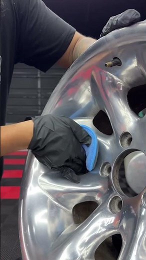 Cast aluminum wheel Polishing ￼