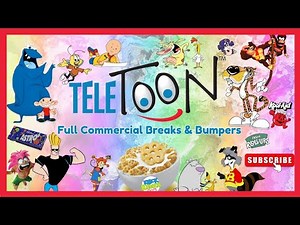 Teletoon (1999) Full Commercials & Bumpers 45 Mins of Non Stop Retro TV Commercials 90's