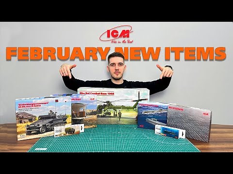 The review of ICM February Plastic Model Kits!