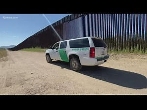 Border patrol agents at the Arizona-Mexico border face record number of migrants
