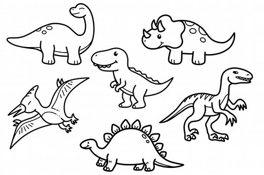 Dinosaur Outline | Free, Printable Dinosaur Templates