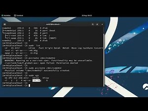 How to resize a logical volume with LVM commands