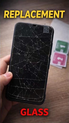 Redmi Note 7 😱 Glass replacement in 1 minute 👍