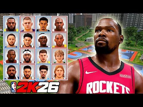 BEST Kevin Durant Face Creation in NBA 2K26!