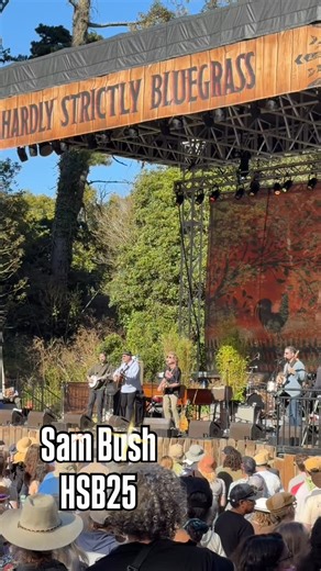 Sam Bush - Hardly Strictly Bluegrass 25. #hsb25 #sambush @sambushband @the.mother.pluckers | Paul Tollefson
