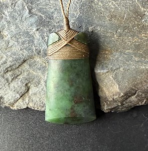 Natural GREEN Nephrite Jade Greenstone Canadian Jade Maori Style Pendant Pounamu NZ Jasper Necklace - Etsy