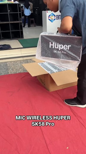 Mic Wireless Huper SK58 Pro | Mus Fikurroza