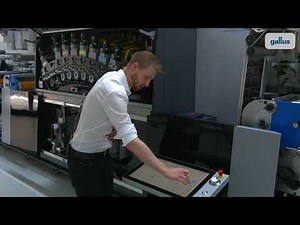 Gallus Labelfire explained: Human Machine Interface