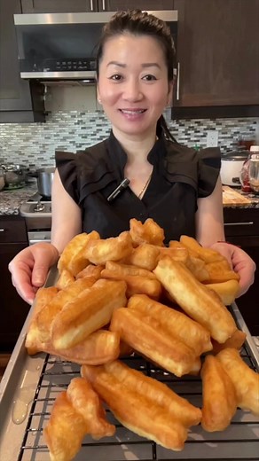 753K views · 10K reactions | How to make Mini Chinese Long Donut | Ly Cooks | Facebook