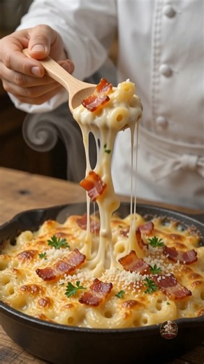Bacon Mac & Cheese 🧀🔥|#macandcheese #miniaturechef #cooking #cheesepasta