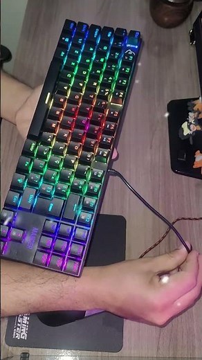 TECLADO MECÂNICO MANCER GHOUL MK2 !!! #shorts #mancer #tecladogamer #ghoul #mk2 #custobeneficio