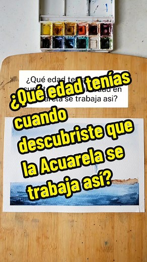 Tutorial de Acuarela: Creación de Paisaje con Técnica de Humedad