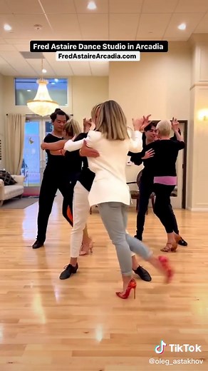 🫶🏻 American rumba basic steps by Oleg Astakhov @oleg_astakhov888 - learn more with 📲 “Dance With Oleg” APP & DanceWithOleg.com #olegastakhov #rumba