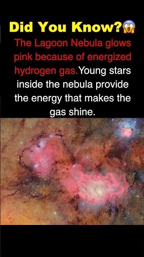 The Giant Pink Cloud in the Middle of Space 🌸🌌 #space #spacefacts #viralspace #universe #science